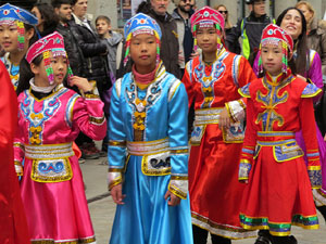 Celebraci&oacute; de l'any nou xin&egrave;s, el 4717, any del Porc, a Girona
