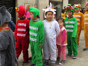 Celebraci&oacute; de l'any nou xin&egrave;s, el 4717, any del Porc, a Girona