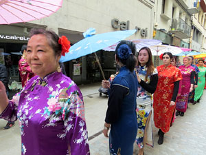Celebraci&oacute; de l'any nou xin&egrave;s, el 4717, any del Porc, a Girona