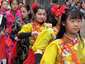 Celebraci&oacute; de l'any nou xin&egrave;s, el 4717, any del Porc, a Girona
