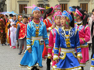 Celebraci&oacute; de l'any nou xin&egrave;s, el 4717, any del Porc, a Girona