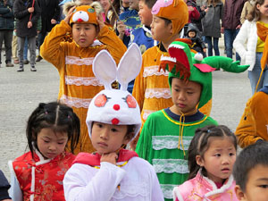 Celebraci&oacute; de l'any nou xin&egrave;s, el 4717, any del Porc, a Girona