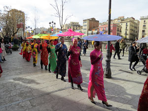 Celebraci&oacute; de l'any nou xin&egrave;s, el 4717, any del Porc, a Girona