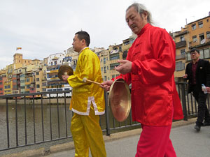 Celebraci&oacute; de l'any nou xin&egrave;s, el 4717, any del Porc, a Girona