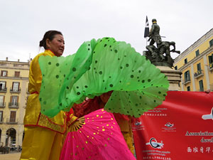 Celebraci&oacute; de l'any nou xin&egrave;s, el 4717, any del Porc, a Girona