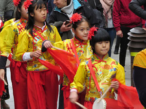 Celebraci&oacute; de l'any nou xin&egrave;s, el 4717, any del Porc, a Girona