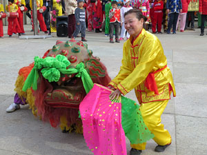 Celebraci&oacute; de l'any nou xin&egrave;s, el 4717, any del Porc, a Girona