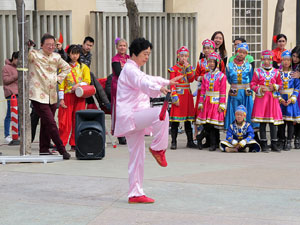 Celebraci&oacute; de l'any nou xin&egrave;s, el 4717, any del Porc, a Girona