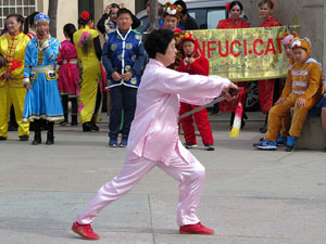 Celebraci&oacute; de l'any nou xin&egrave;s, el 4717, any del Porc, a Girona
