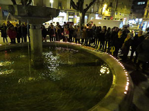 Commemoració del 4 de febrer de 1939, dia de l'entrada de les tropes franquistes a Girona