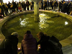 Commemoració del 4 de febrer de 1939, dia de l'entrada de les tropes franquistes a Girona