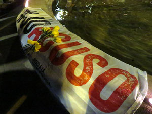 Commemoració del 4 de febrer de 1939, dia de l'entrada de les tropes franquistes a Girona