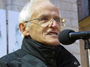 Concentraci&oacute; a la pla&ccedil;a del Vi per la independ&egrave;ncia i la llibertat dels presos pol&iacute;tics