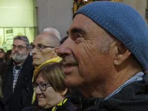 Concentraci&oacute; a la pla&ccedil;a del Vi per la independ&egrave;ncia i la llibertat dels presos pol&iacute;tics