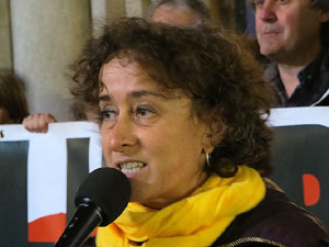 Concentraci&oacute; a la pla&ccedil;a del Vi per la independ&egrave;ncia i la llibertat dels presos pol&iacute;tics