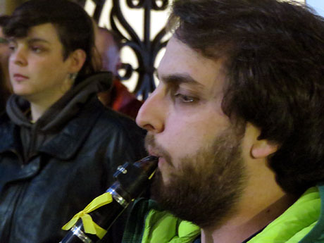 Concentraci&oacute; per la llibertat dels presos pol&iacute;tics a la pla&ccedil;a del Vi