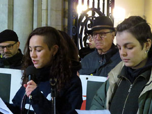 Concentraci&oacute; a la pla&ccedil;a del Vi per la independ&egrave;ncia i la llibertat dels presos pol&iacute;tics