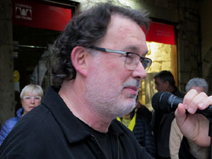 Concentraci&oacute; a la pla&ccedil;a del Vi per la independ&egrave;ncia i la llibertat dels presos pol&iacute;tics
