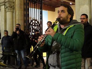 Concentraci&oacute; a la pla&ccedil;a del Vi per la independ&egrave;ncia i la llibertat dels presos pol&iacute;tics