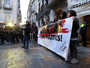 Concentraci&oacute; de suport als CDR's i rebuig per les detencions a la pla&ccedil;a del Vi