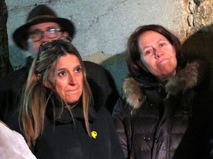 Manifestaci&oacute; per la detenci&oacute; del alcaldes de Verges i Celr&agrave;, Ignasi Sabater i Daniel Cornell&agrave;, i catorze persones m&eacute;s