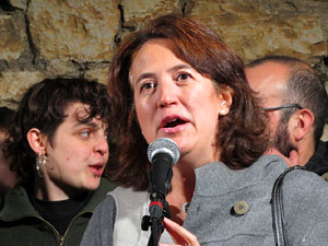 Manifestaci&oacute; per la detenci&oacute; del alcaldes de Verges i Celr&agrave;, Ignasi Sabater i Daniel Cornell&agrave;, i catorze persones m&eacute;s