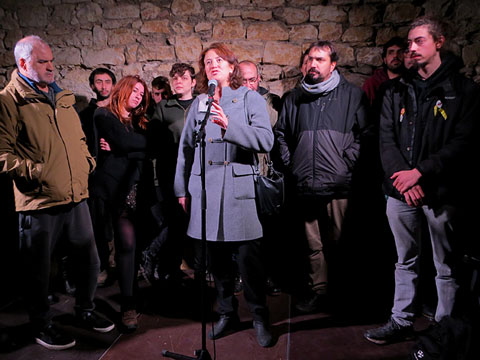 La presidenta de l'ANC, Elisenda Paluzi&eacute;