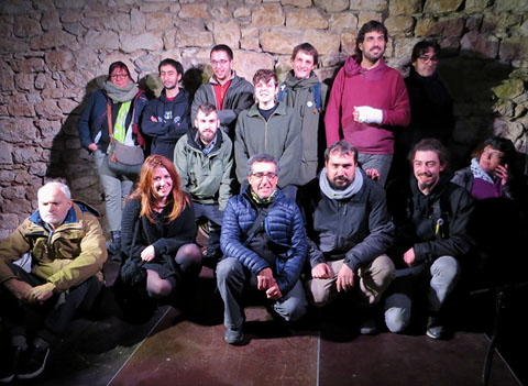 Els detinguts durant el dia, a la pla&ccedil;a de Sant Dom&egrave;nec