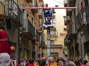 Festes de Primavera de Girona 2019. Penjada del Tarlà