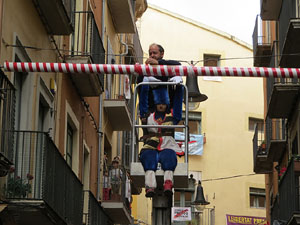 Festes de Primavera de Girona 2019. Penjada del Tarlà