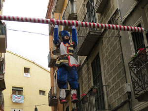 Festes de Primavera de Girona 2019. Penjada del Tarlà