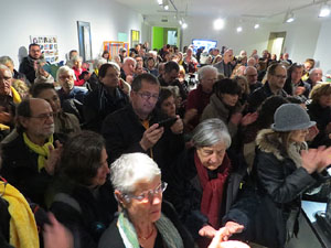 Inauguració de l'exposició '55 urnes per la Llibertat' a la Fundació Fita, a la Casa de Cultura de Girona