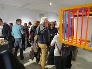 Inauguració de l'exposició '55 urnes per la Llibertat' a la Fundació Fita, a la Casa de Cultura de Girona