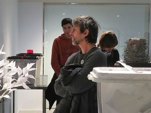 Inauguració de l'exposició '55 urnes per la Llibertat' a la Fundació Fita, a la Casa de Cultura de Girona