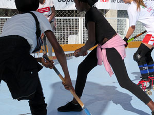 VII Jornada de l'Esport Femen&iacute; 2019 a la pla&ccedil;a Salvador Espriu, la de Francesc Calvet i Rubalcaba, la pla&ccedil;a Catalunya i el riu Onyar