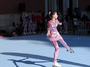 VII Jornada de l'Esport Femen&iacute; 2019 a la pla&ccedil;a Salvador Espriu, la de Francesc Calvet i Rubalcaba, la pla&ccedil;a Catalunya i el riu Onyar