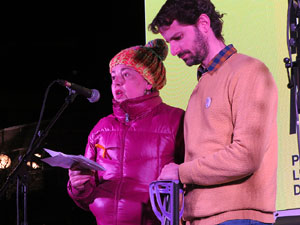 Manifestaci&oacute; contra el judici al proc&eacute;s. Concentraci&oacute; a la pla&ccedil;a de l'U d'octubre de 2017 i manifestaci&oacute; fins els Jutjats de Girona
