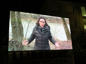 Manifestaci&oacute; contra el judici al proc&eacute;s. Concentraci&oacute; a la pla&ccedil;a de l'U d'octubre de 2017 i manifestaci&oacute; fins els Jutjats de Girona