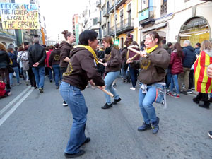21F Vaga general. La manifestaci&oacute; m&eacute;s gran de la hist&ograve;ria de Girona, amb 70.000 participants