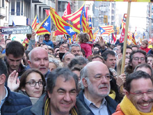 21F Vaga general. La manifestaci&oacute; m&eacute;s gran de la hist&ograve;ria de Girona, amb 70.000 participants