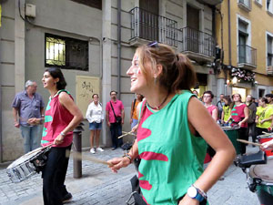 Manifestaci&oacute; contra la viol&egrave;ncia de l'Estat. Pre-commemoraci&oacute; de l'1-O