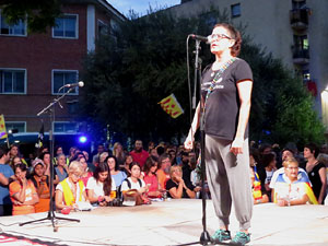 Manifestaci&oacute; contra la viol&egrave;ncia de l'Estat. Pre-commemoraci&oacute; de l'1-O