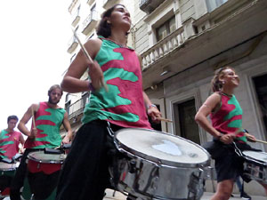 Manifestaci&oacute; contra la viol&egrave;ncia de l'Estat. Pre-commemoraci&oacute; de l'1-O