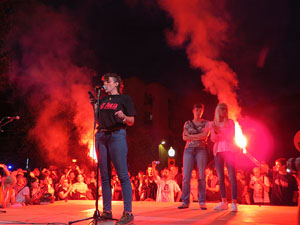 Manifestaci&oacute; contra la viol&egrave;ncia de l'Estat. Pre-commemoraci&oacute; de l'1-O