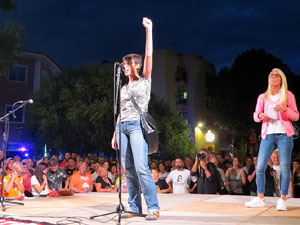 Manifestaci&oacute; contra la viol&egrave;ncia de l'Estat. Pre-commemoraci&oacute; de l'1-O