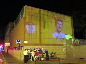 Manifestaci&oacute; contra la viol&egrave;ncia de l'Estat. Pre-commemoraci&oacute; de l'1-O