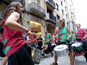 Manifestaci&oacute; contra la viol&egrave;ncia de l'Estat. Pre-commemoraci&oacute; de l'1-O