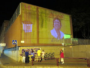 Manifestaci&oacute; contra la viol&egrave;ncia de l'Estat. Pre-commemoraci&oacute; de l'1-O