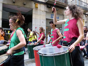 Manifestaci&oacute; contra la viol&egrave;ncia de l'Estat. Pre-commemoraci&oacute; de l'1-O