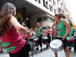 Manifestaci&oacute; contra la viol&egrave;ncia de l'Estat. Pre-commemoraci&oacute; de l'1-O